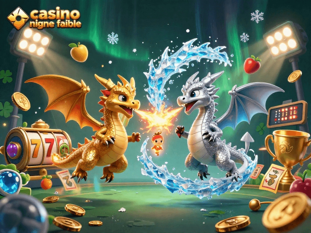 Jouer sur un casino en ligne fiable avec des dragons de casino et un ambiance dynamique.