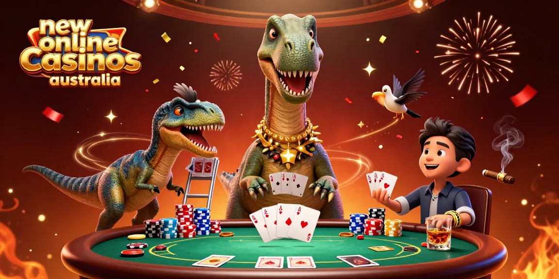 Experience the thrill of new online casinos Australia with unique characters and vibrant poker action.