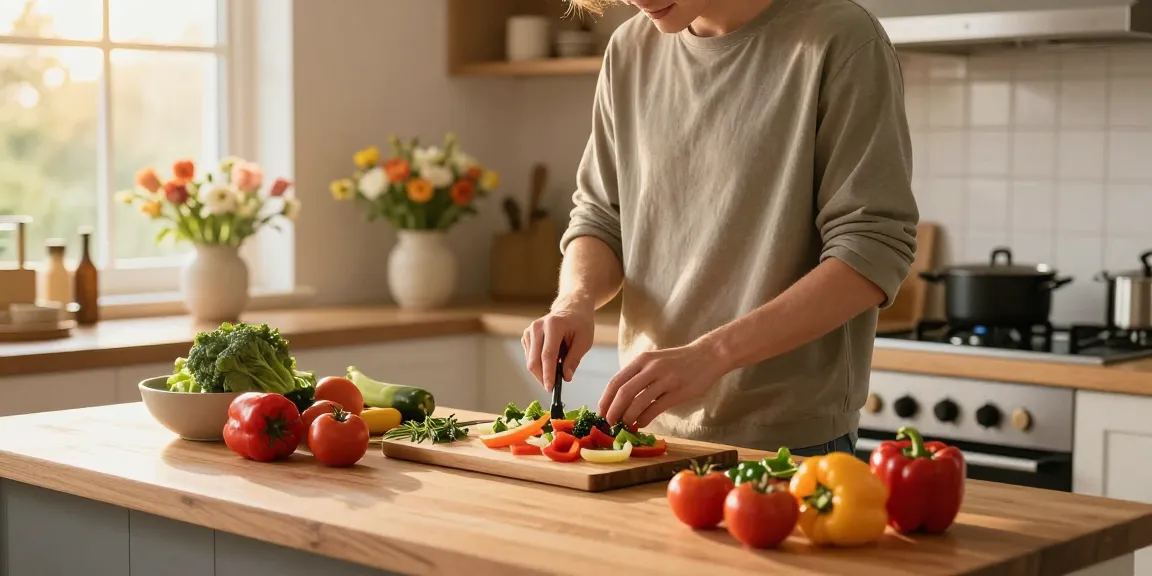 Menyiapkan hidangan di dapur dengan situs epictoto menjadi inspirasi memasak