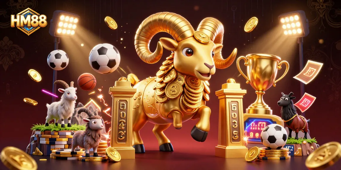 Experience thrilling gambling action at HM88 with vibrant characters and dynamic game elements.