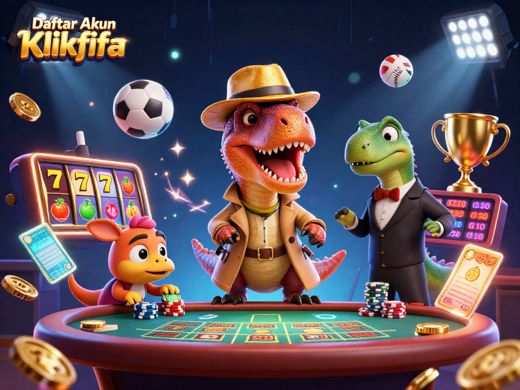 Play slots and maximize winnings with Daftar Akun Klikfifa at the exciting virtual casino.