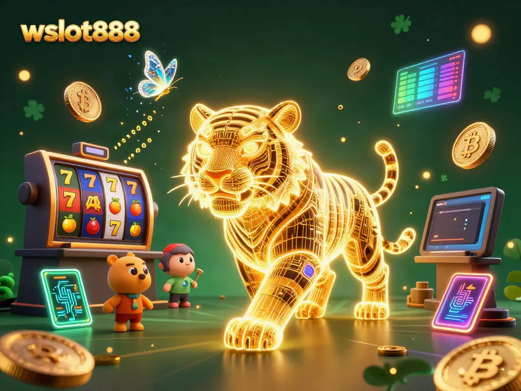 Menangkan jackpot dengan wslot888 dalam suasana kasino digital penuh warna dan energi.