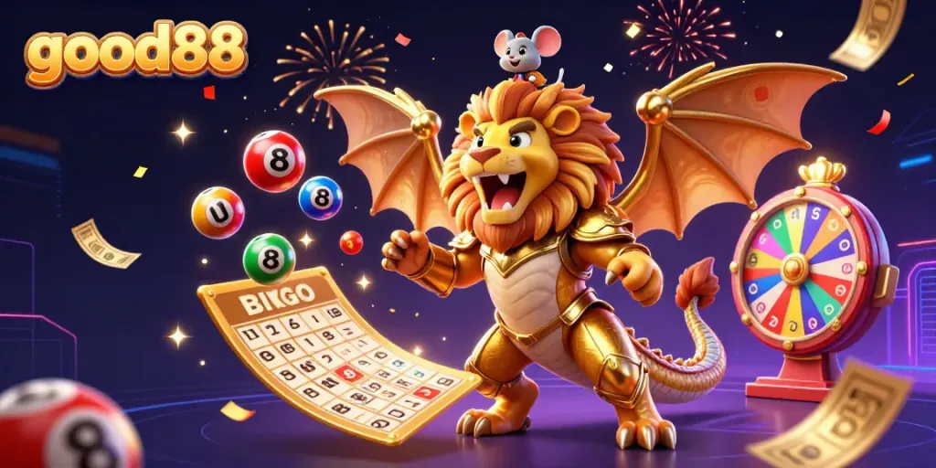 Engage with good88's thrilling casino adventures featuring vibrant games and dynamic animations.
