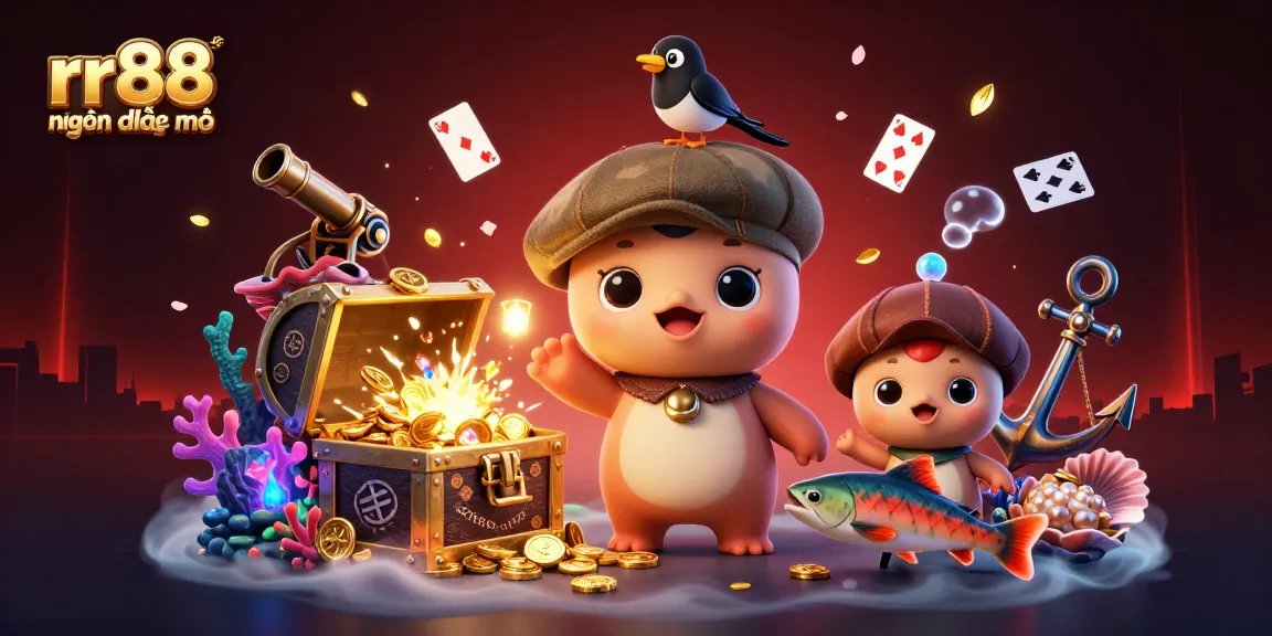 Win big with rr88 hiện đang mở at our dynamic casino scene filled with gold and treasure!