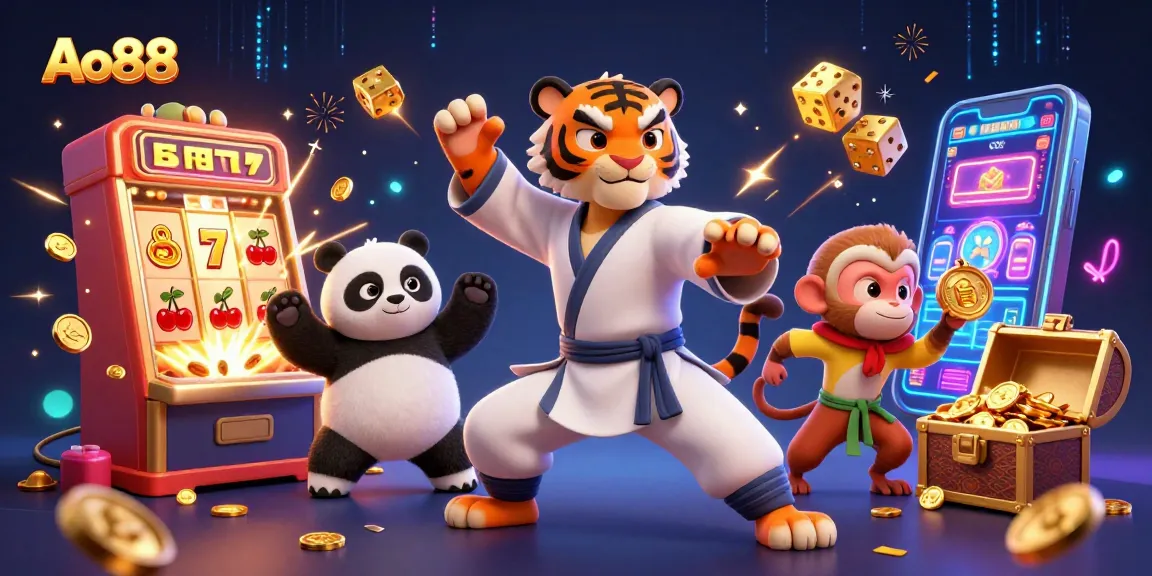 Win big with Ao88 as the tiger master teaches players the ultimate casino skills.