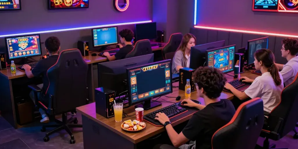 Pengalaman bermain slot777 online yang mengasyikkan di ruang gaming nyaman.