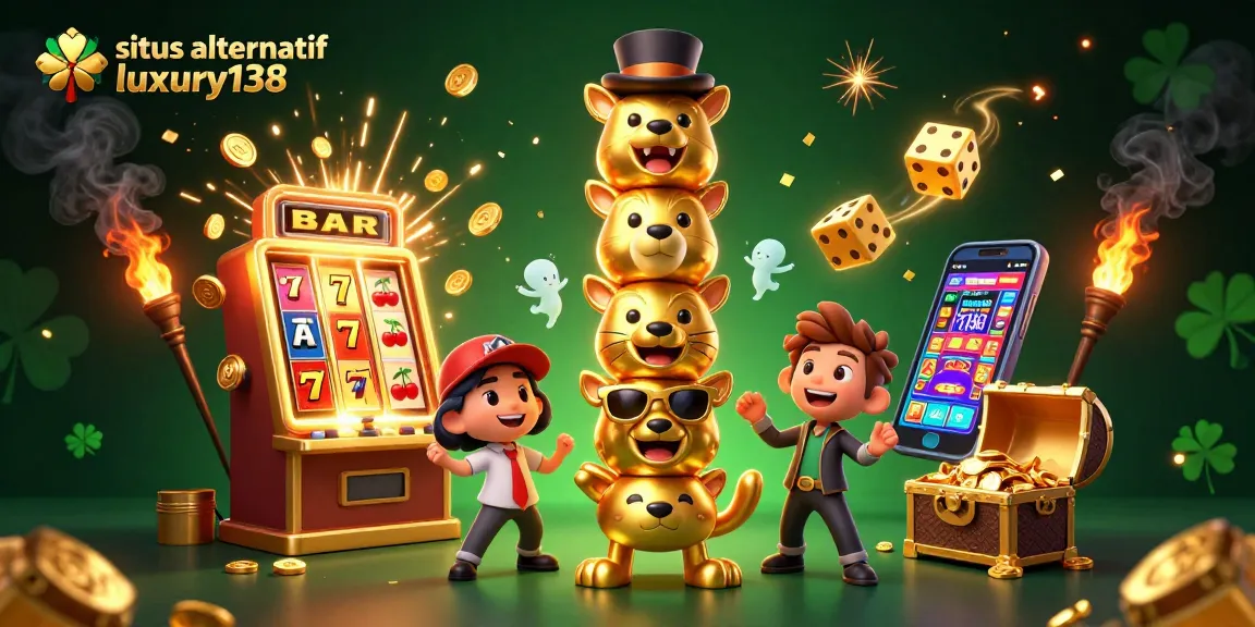 Situs alternatif luxury138 dengan slot video berkilau dan simbol keberuntungan, taruhan seru menanti!