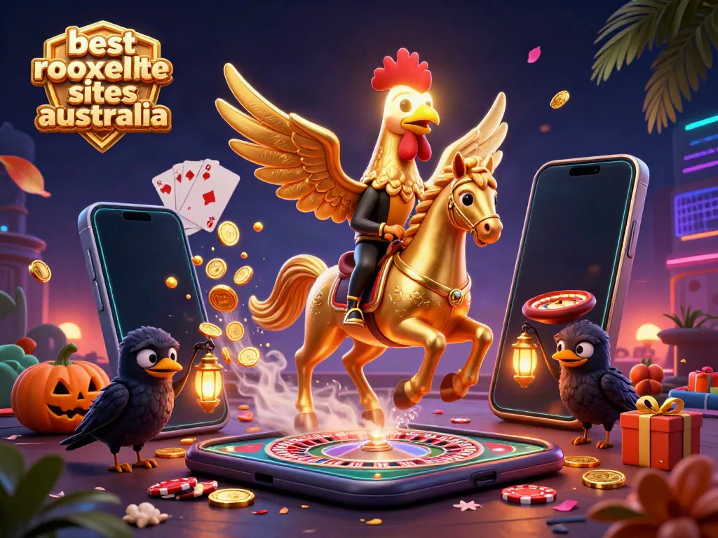 Experience thrilling action at the best roulette sites Australia with vibrant 3D casino elements.