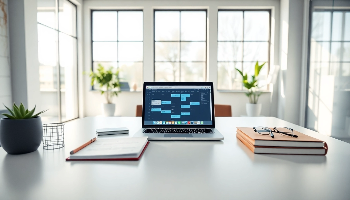 Visualizing the executive assistant alternative AI in a modern office setting, emphasizing productivity and technology.