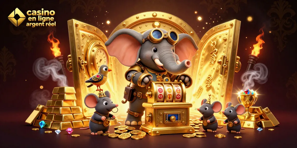 Gagnez des gains avec le casino en ligne argent réel dans une illustration 3D dynamique et immersive.