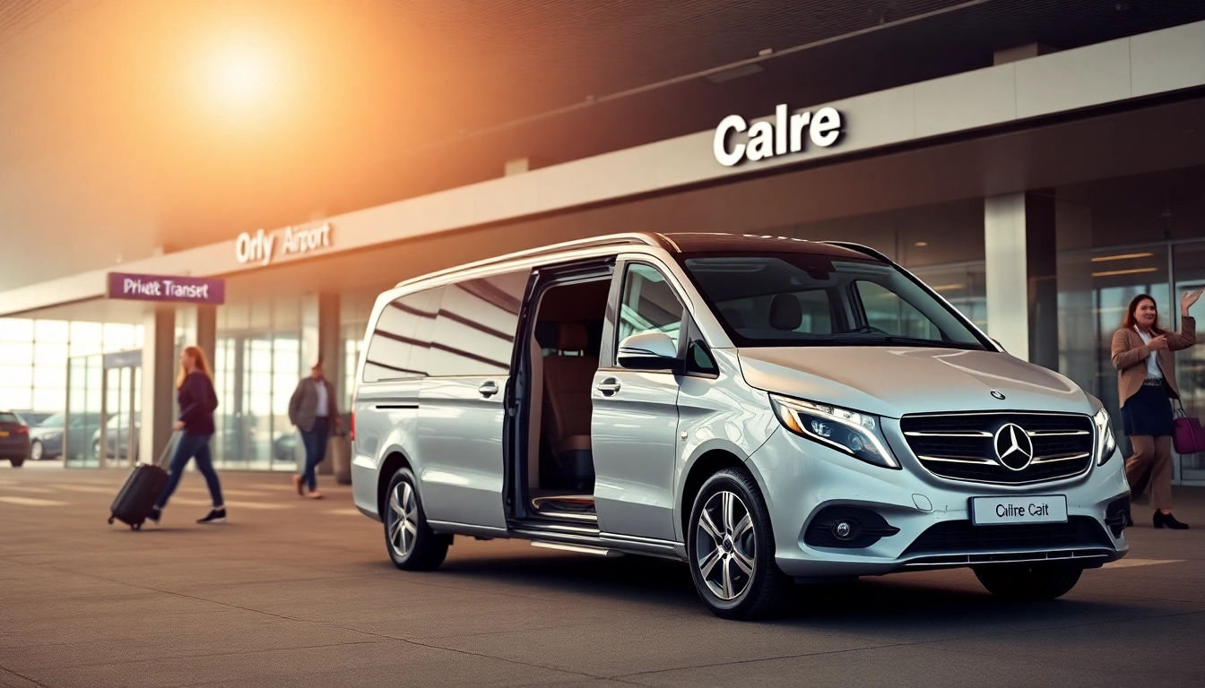 Experience a seamless Orly Airport to Paris Transfer in a stylish vehicle with friendly service.