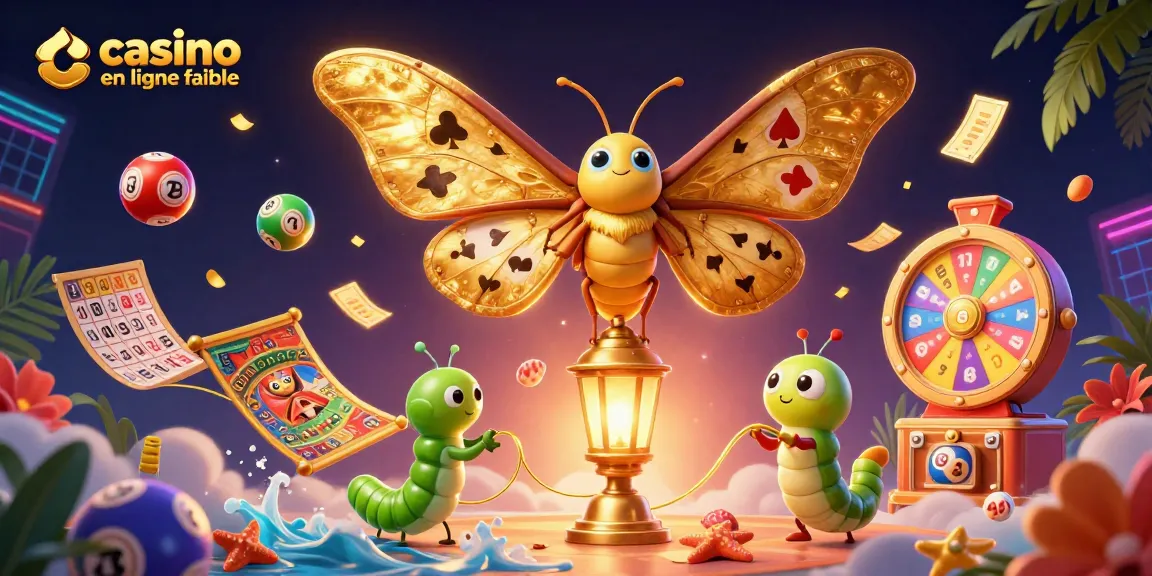 Jouez dans un casino en ligne fiable avec des éléments de jeu dynamiques et colorés.
